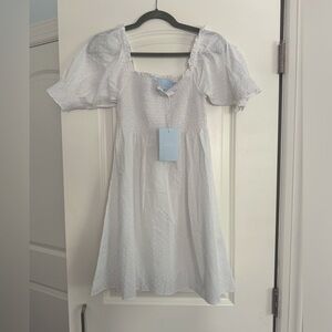 NWT Hill House White dress